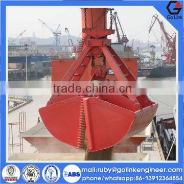 6-12 Cbm Widely Used High Quality ABS CCS BV Certificate PEINER Design Leakproof Clamshell Bucket for Crane photo-5