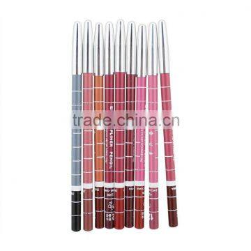 Newest Fashoin Korea Waterproof Long Lasting Makeup Wooden Lip Liner Pencil Lipliner 28 Colors photo-2