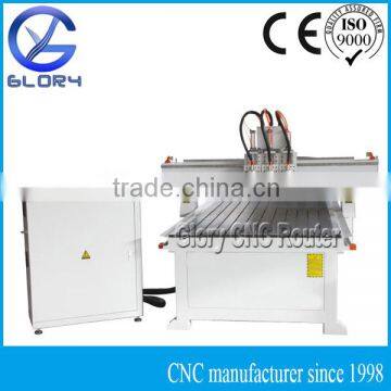 3 Axis Three Spindle/Head Furniture Engraving CNC Router