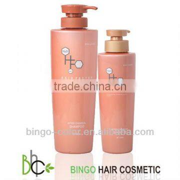 Hairfactor after chemical shampoo