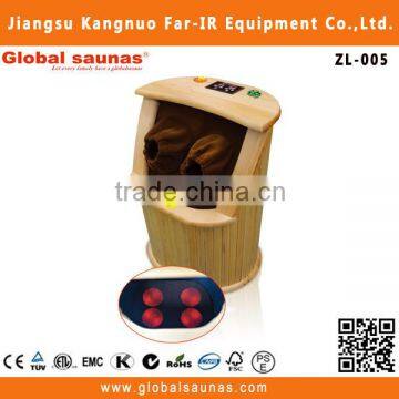 infrared sauna wooden barrel cedar wood feet health care