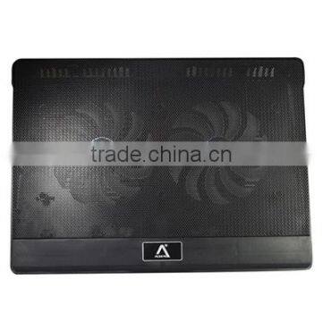 Alseye Ares / ASH-607 Manufacture Good Quality 2 Fans Laptop Electric Cooling Pad photo-3
