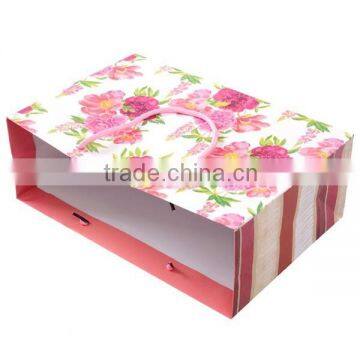 Spring Flower Paper Bag For Gift