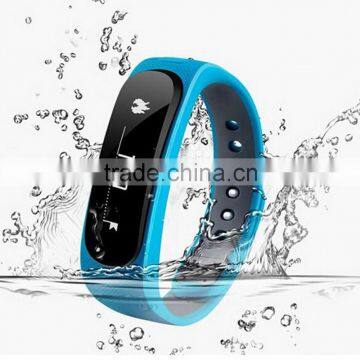 Waterproof Bluetooth Smart Bracelet E02 Wristband Health Fitness Tracker Sport Smartband Watch For IOS iPhone Android Smartphone