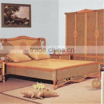 Wicker Furniture Home Bedroom Furniture Wicker Bed