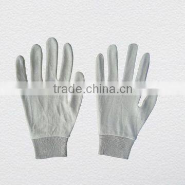 Bleached White reversable Cotton Glove with Light Weight