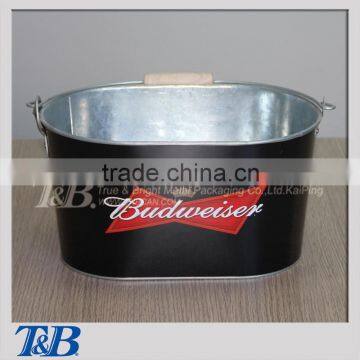 Wooden Handle With Opener 10QT Ice Bucket photo-2