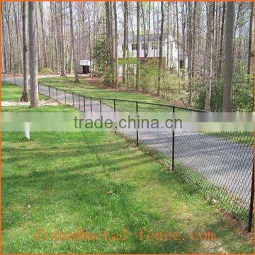 Black Chain Link Fence/Chain Link Fence Post/Chain Link Fence Fittings