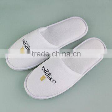 Cotton Velour Hotel Slipper