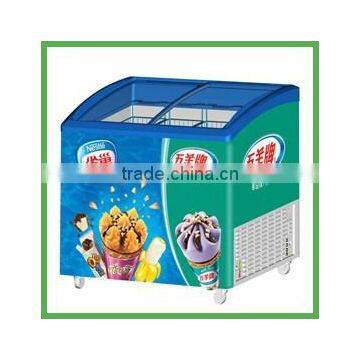 100L-700L Ice Cream Chest Showcase Ice Cream Freezer for Ice Cream Use photo-4