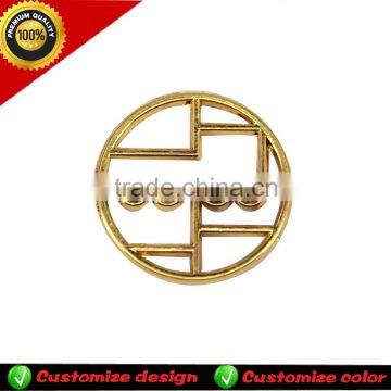 wholesale custom gold metal fashion shoe/slopper buckles decorative