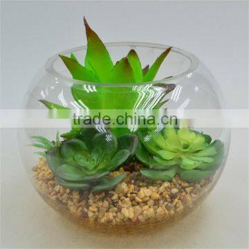 Goods From China Ornament Artificial Plant Round Terrarium