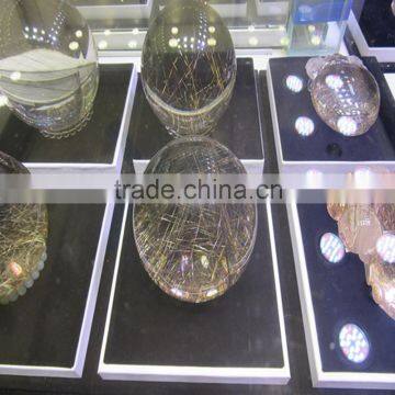 hot selling crystal ball decorative rock clear quartz crystal ball