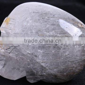 3.75 kg Big Tourmaline Skull Crystal Skull for Sale