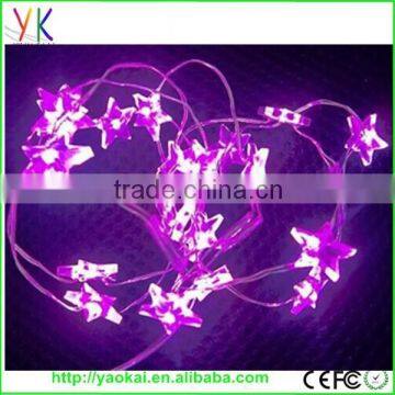 Battery operated christmas high quality invisible led string lights