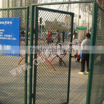 High quality hot-dip galvanized used chain link fence gates for sale