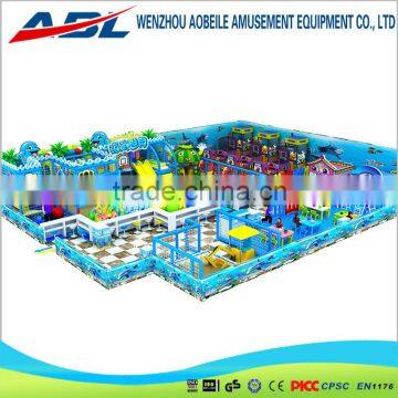 Galvanized Pipe Kids Fun Equipment With Ball Pool