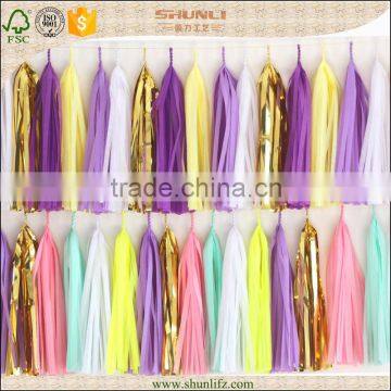 2016 decorative paper tassel for party