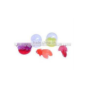 Plastic mini goldfish for promotion capsule