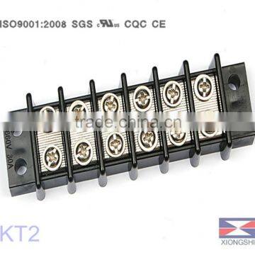 11mm 400V 30A KT2-2 Electrical Barrier Screw Terminal Block