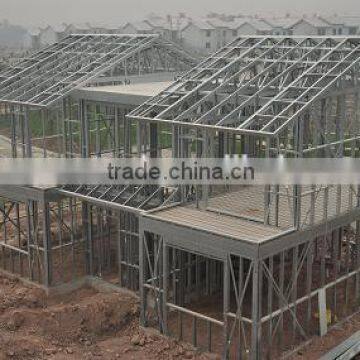 the height 4-9 meters with span for wall and roof materials,popular building materials