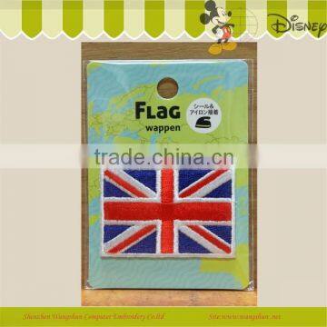 Hot Sale New Design Customized Flag Embroidery Badge In Uniform