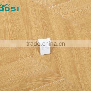 Hot sell parquet herringbone pattern laminate flooring l(G3802) 2016