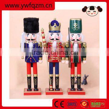 wholesale christmas wooden soldier nutcracker for christmas decoration yiwu