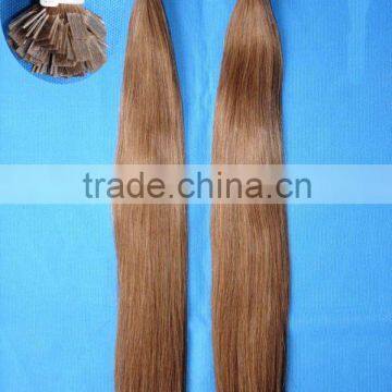 100% Human Hair Extension - Pro-bonded Hair Extenson / Keratin Hair Extension - Flat Nail / Wigs