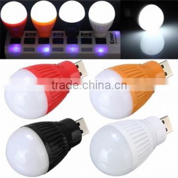 USB LED Ball Desk Reading Light / USB portable light / Bulb For PC Laptop