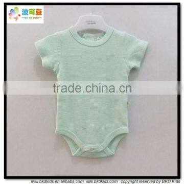 BKD 2015 GOTS certificate organic cotton newborn baby bodysuit