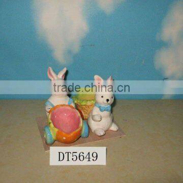 ceramic easter egg cup