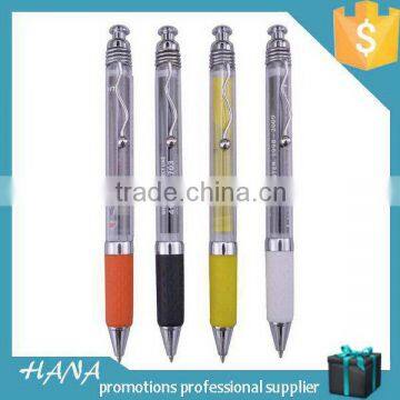 Best quality hot sell push plastic ballpoint pen
