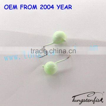 Glow Non-glow Wholesale Tungsten Ice Jig / Ice Fishing Lure