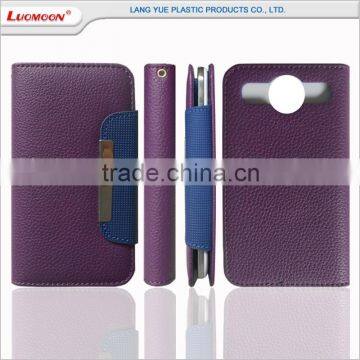 Universal Wallet Litchi Pattern Leather Phone Case Cover With Metal Clip for Huawei Honor Mate Lite Max 6 7 y6 p8 p9 photo-2