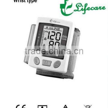 CE approved wrist type Blood pressure meter