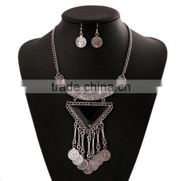 Women Jewellery Set Chains Tassel Style Sterling Silver Jewelry Set