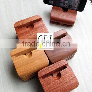 Variesties of solid wood phone holder wooden moblie phone holder cell phone stand wooden phone holder