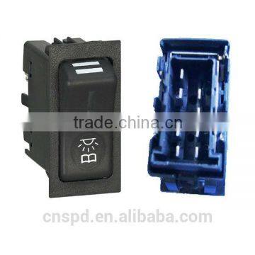 black 24v 8A universal type auto rocker switch