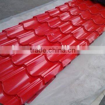 ppgl steel profiled sheet; roof sheet