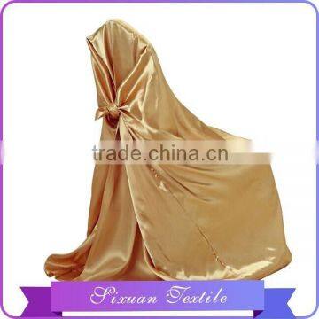 Satin universal chair cover