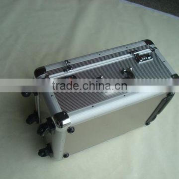 ABS trolley case and flight bag,trolley case wheels,case trolley bags luggage with pocket