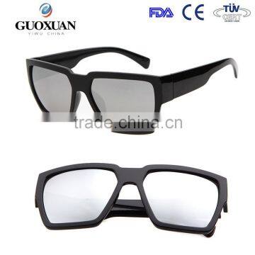 Square frame Oculus Sun Glass Wholesale Sunglasses mirror Lenses