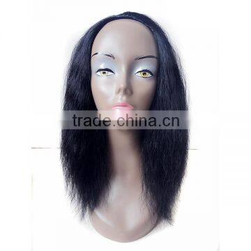 Wholesale New Stylish machine made wig 18 inch hair synthetic wig