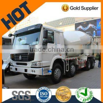 Sinotruk 336hp 8*4 howo Concrete Mixer Truck with 12 wheels