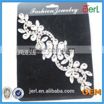 Sew on 888cystal Rhinestone Lace for Wedding photo-5