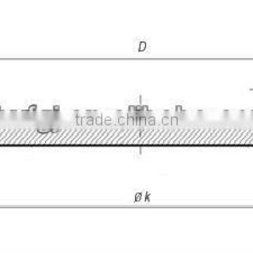 ANSI B 16.5 forged 150LB blind flange