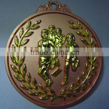 Customized Silver/brass/gold Athlete Medal photo-2
