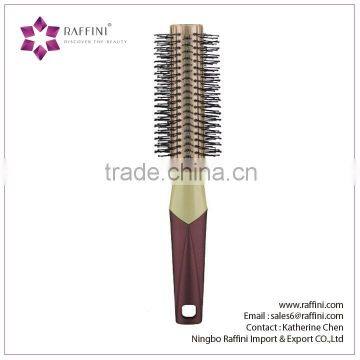 Good QualityWholesalePlastic with rubber coating finishRound hair brushes