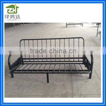 metal iron bed as the sofa day bed